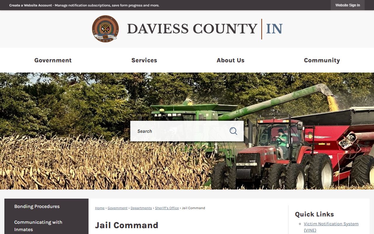 Daviess County jail roster search
